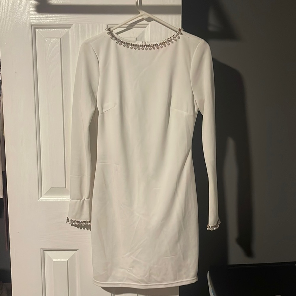White dress